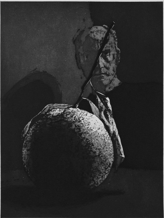 Autoportrait à l'orange