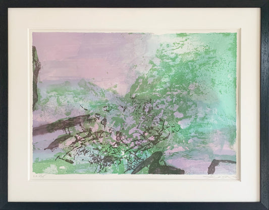Zao-Wou Ki, lithographie originale