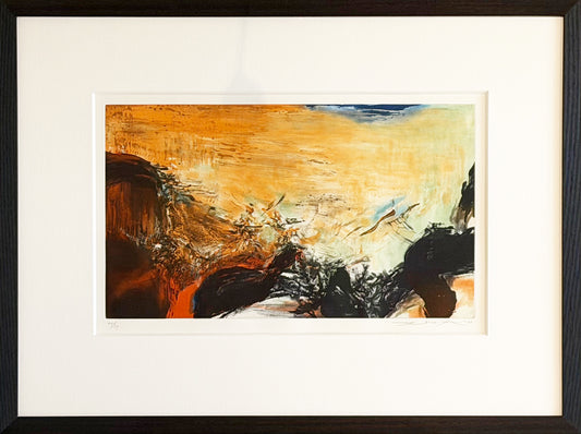 Zao-Wou Ki, gravure originale