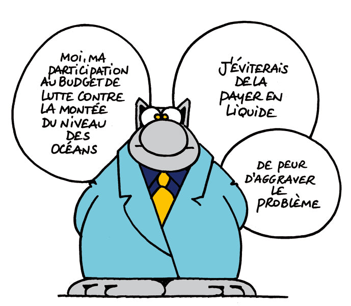 La bonne femme sur le toit
