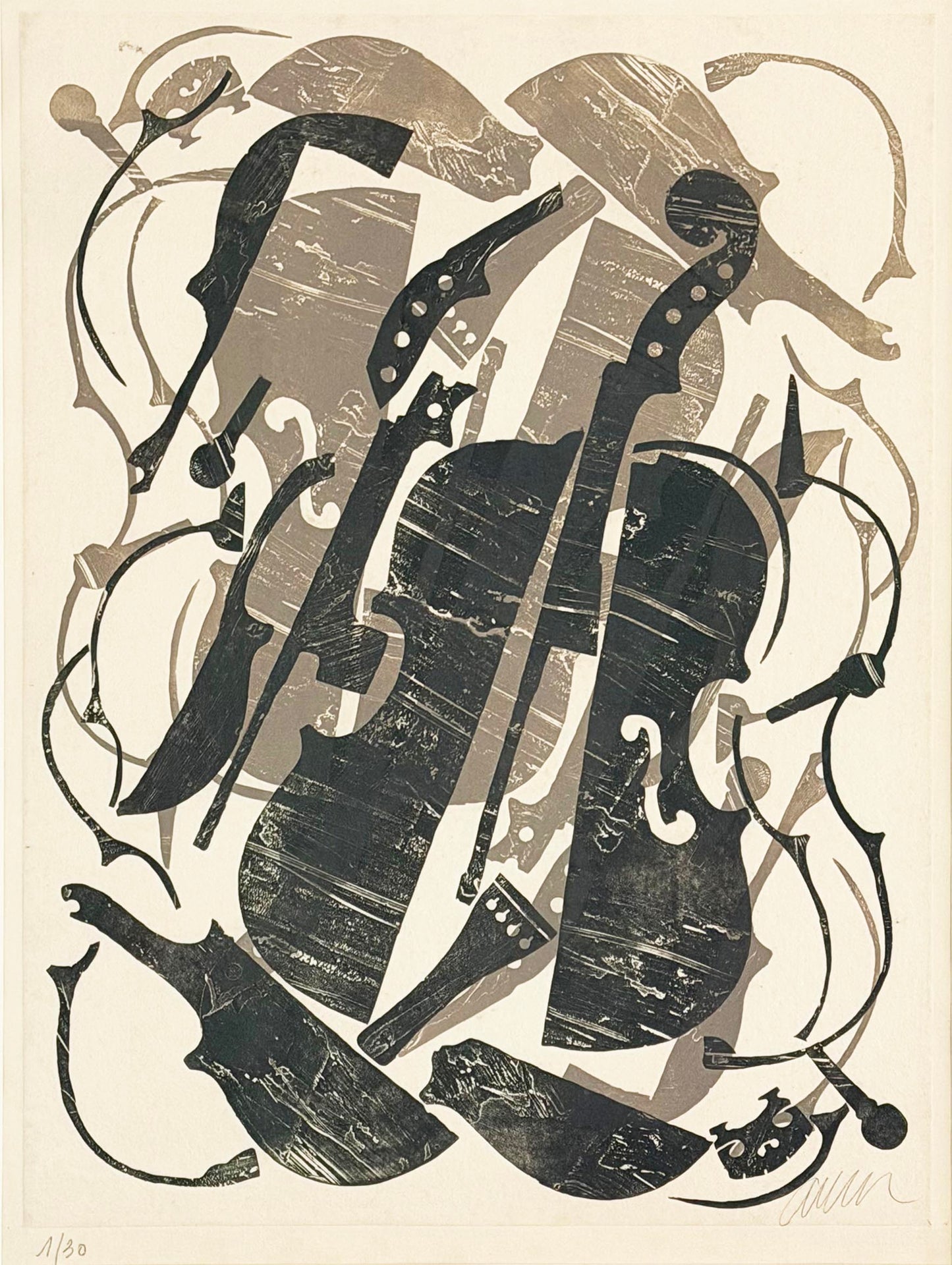 Arman, gravure originale