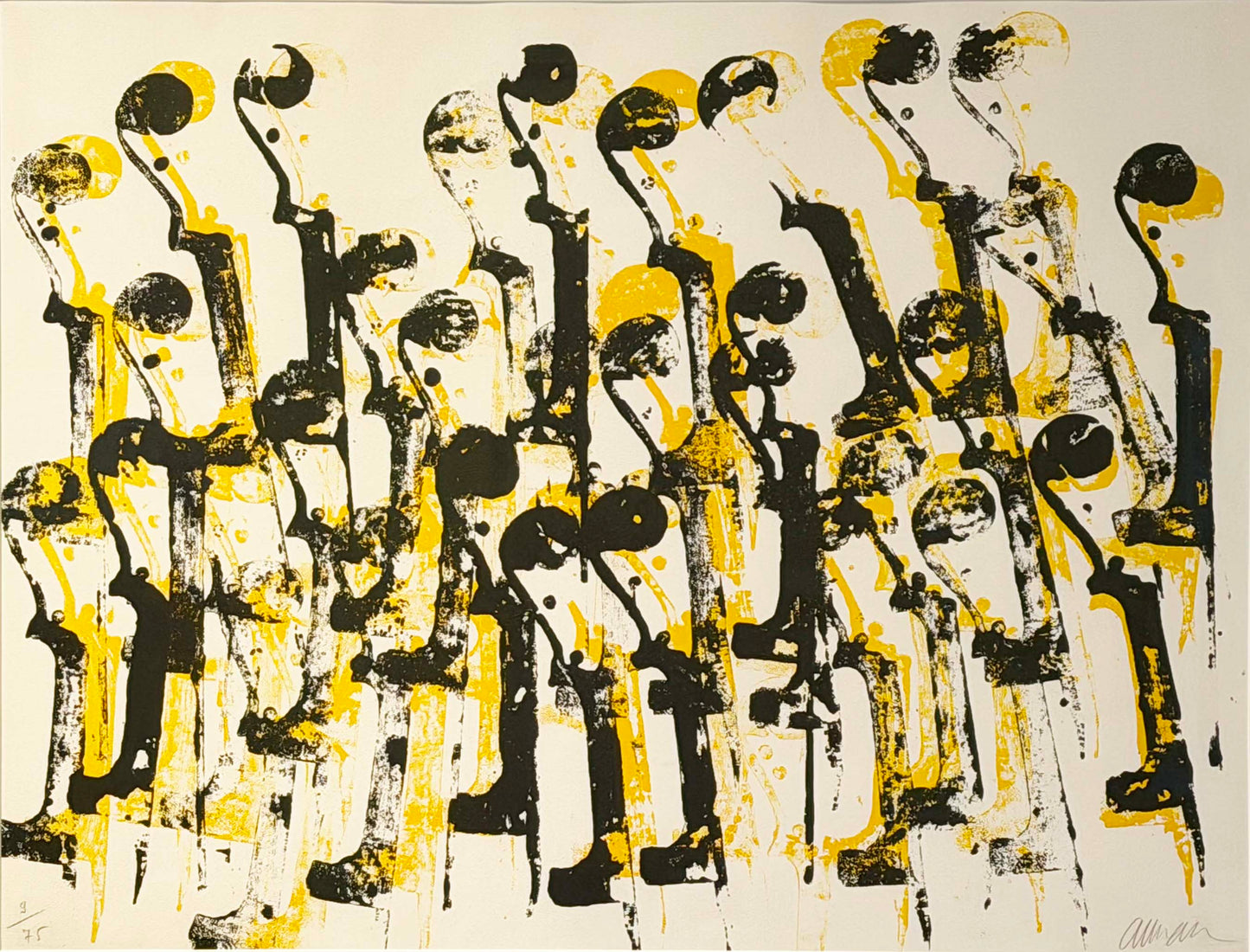 Arman, gravure originale