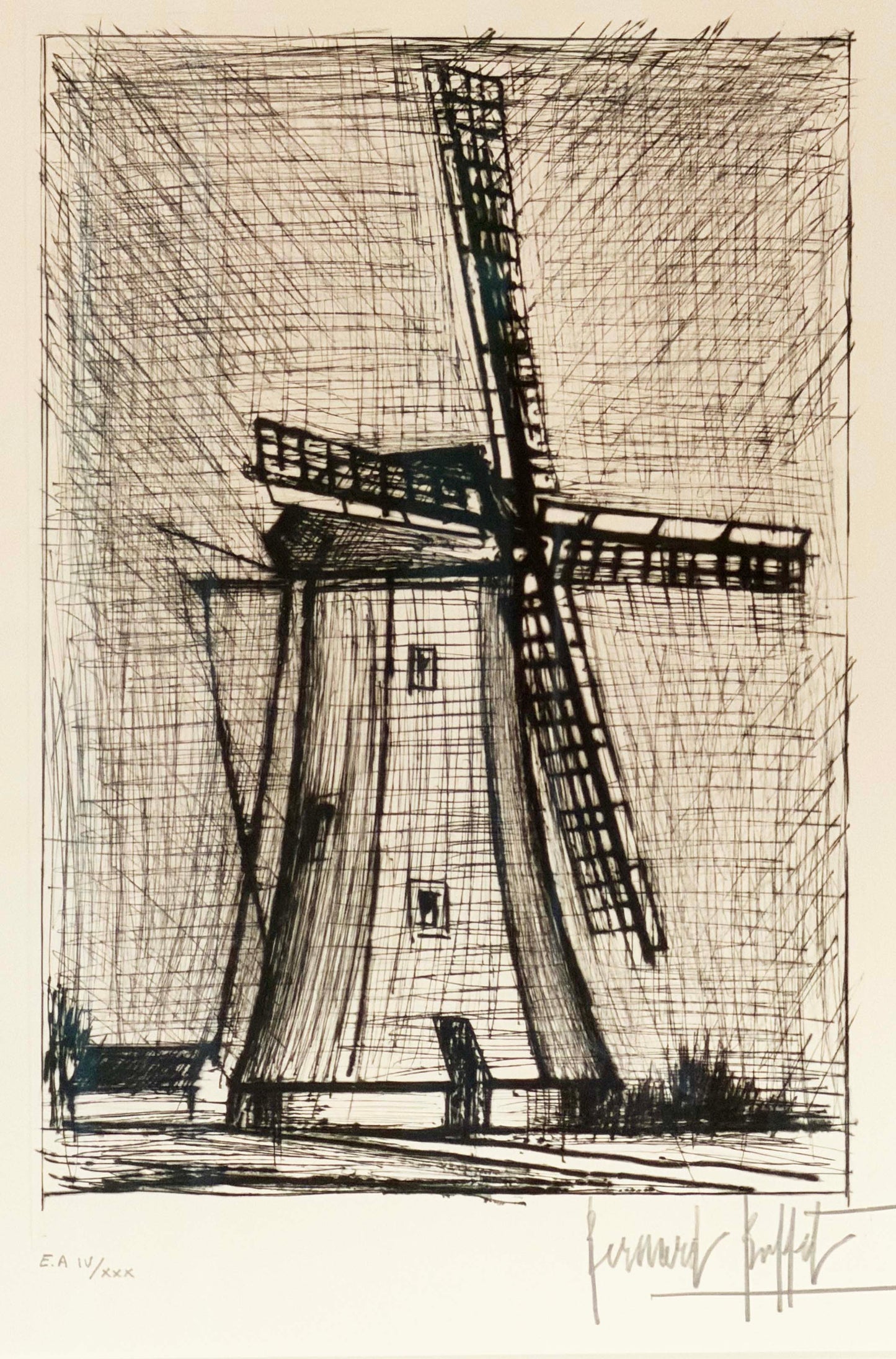 Bernard Buffet, gravure originale