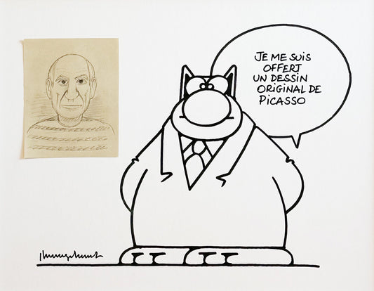 Philippe GELUCK "Picasso"
